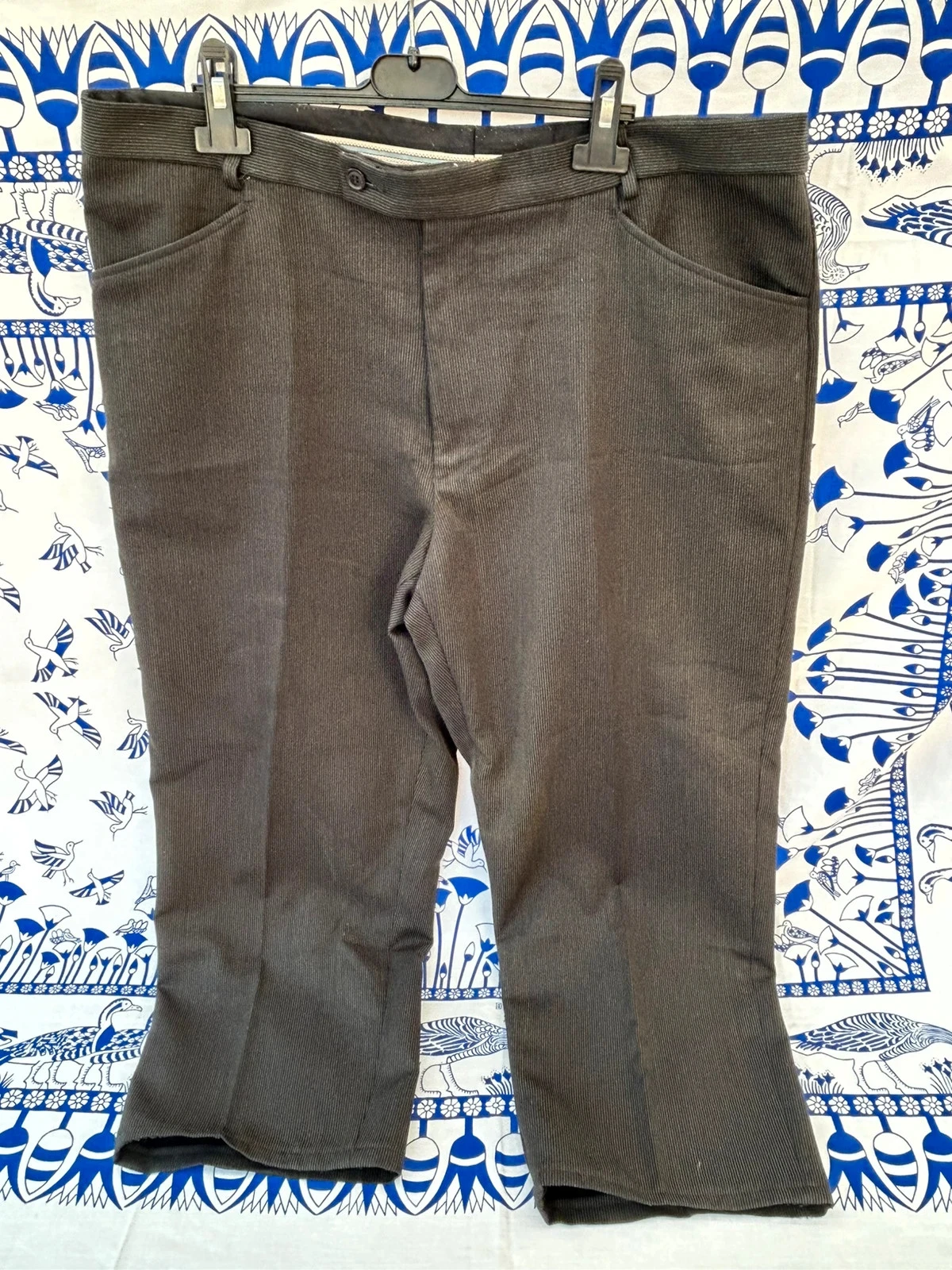 Pantalon de costume 52/6XL in extenso homme gris bon état